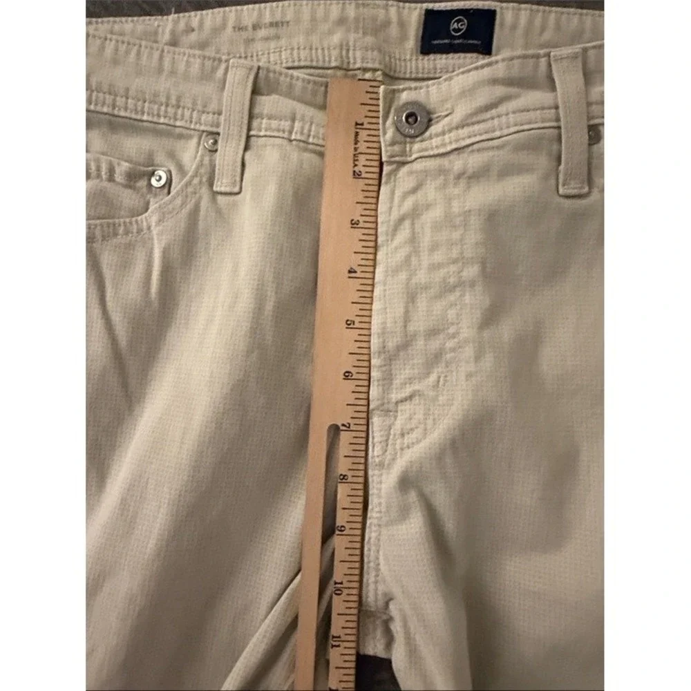 AG Adriano Goldschmied The Everett Slim Straight Pant Beige 33x32 1794SUDPBRPLTV